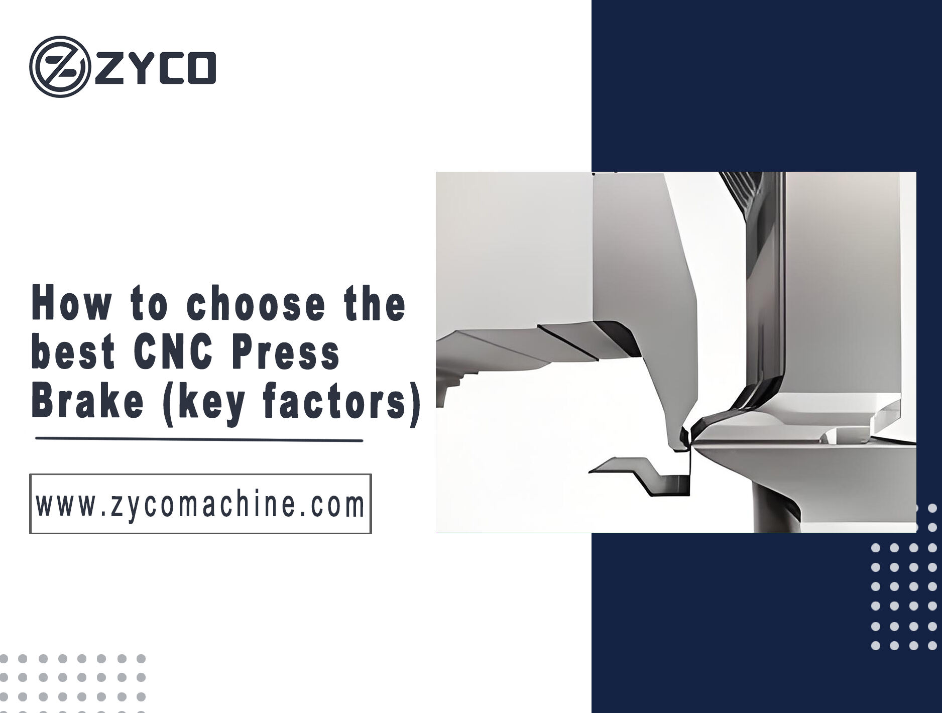 كيفية اختيار أفضل فرامل الضغط CNC (العوامل الرئيسية)