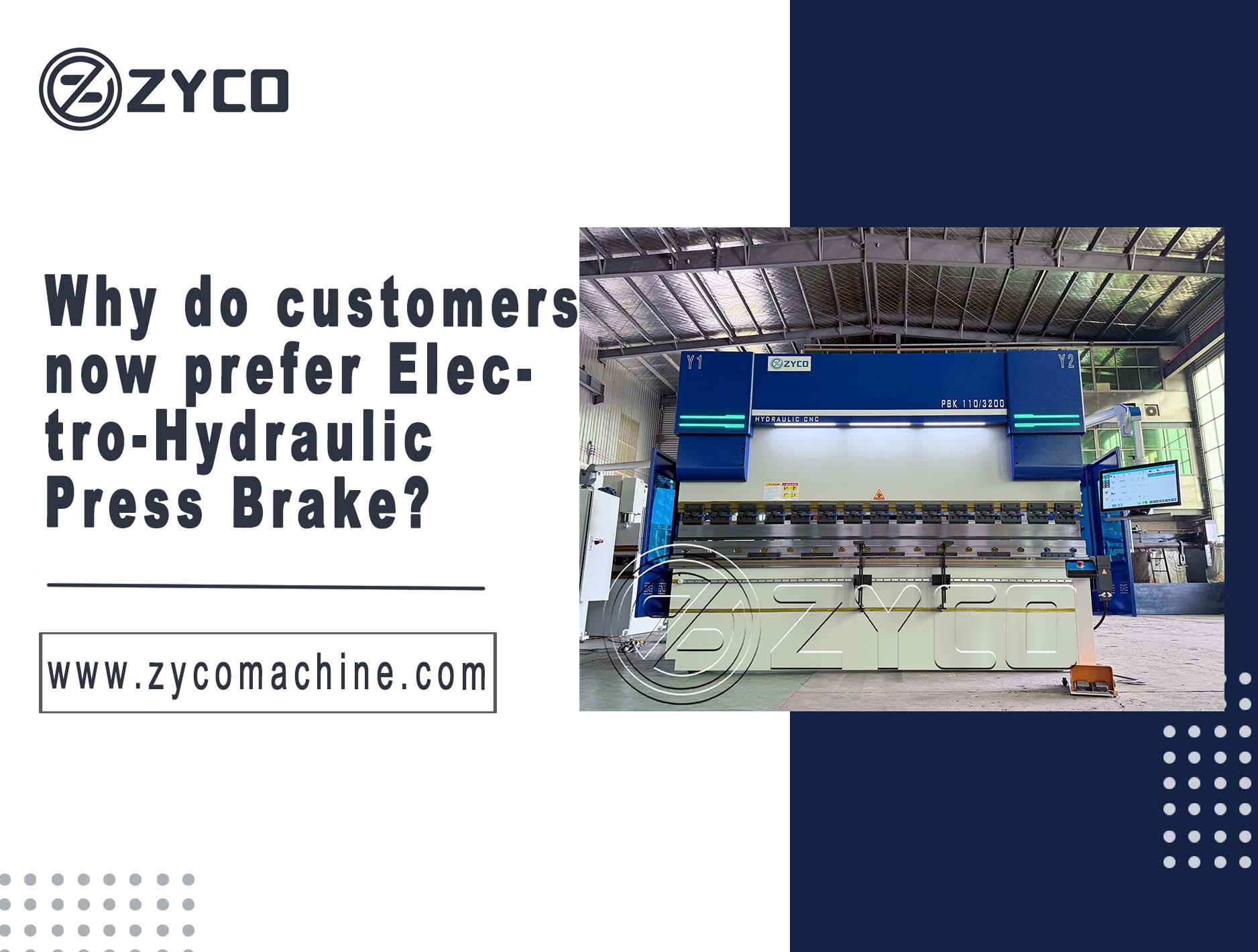 Why do customers now prefer Electro-Hydraulic Press Brake?