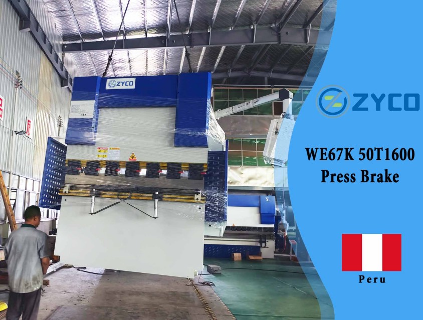 آلة ثني الصفائح الهيدروليكية بيرو WE67K 50T 1600