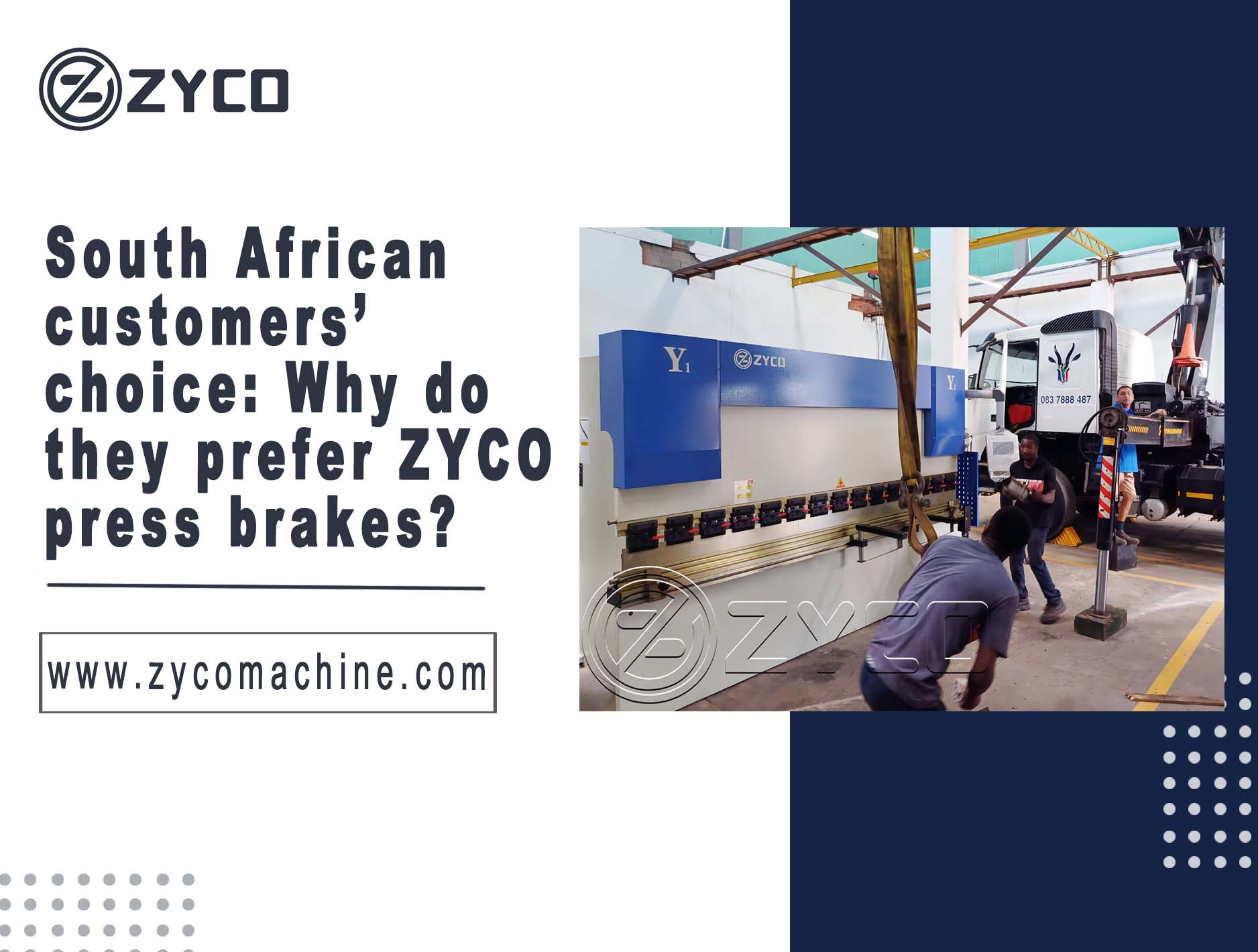 اختيار العملاء في جنوب أفريقيا: لماذا يفضلون مكابس الضغط ZYCO؟