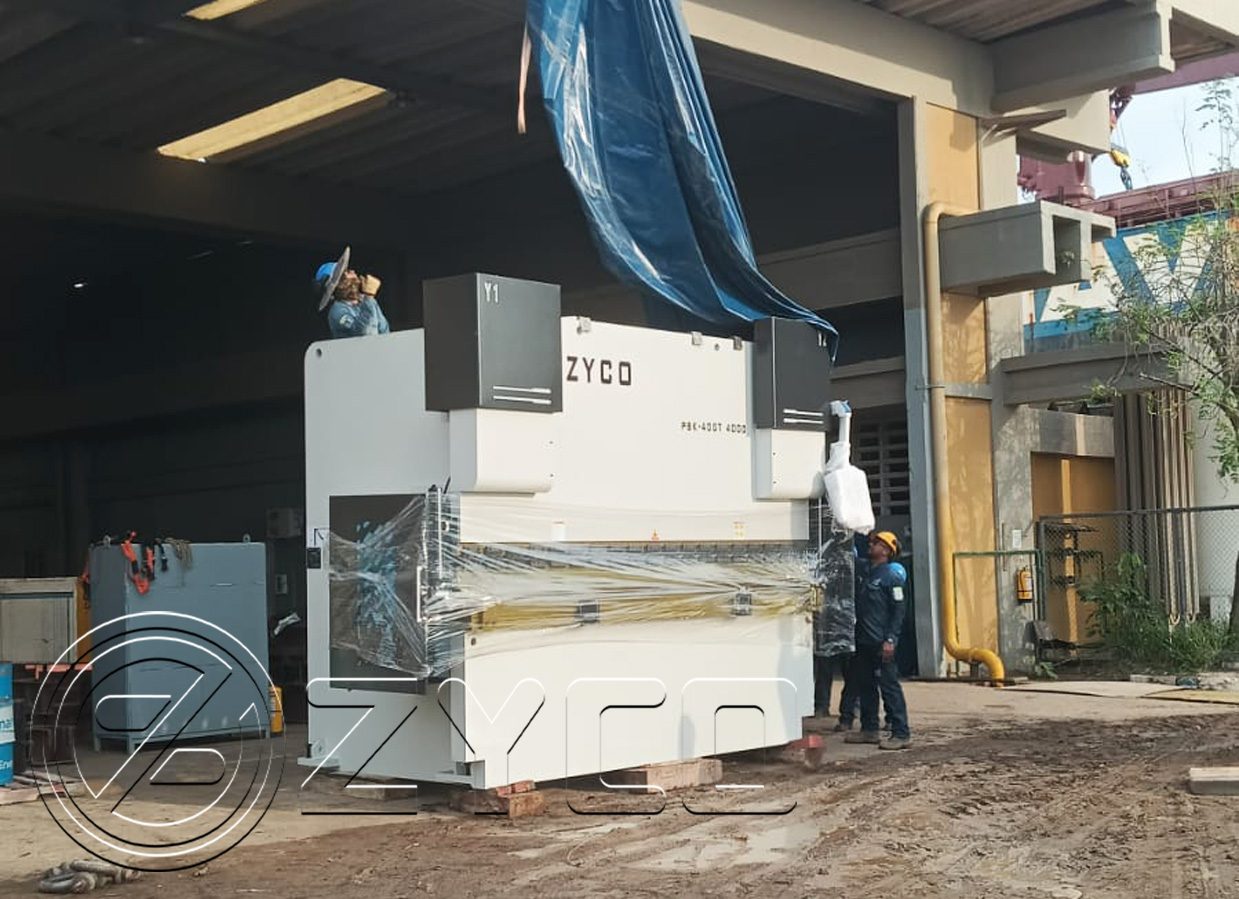 تم تسليم مكبس الثني ZYCO، والإنتاج وشيك