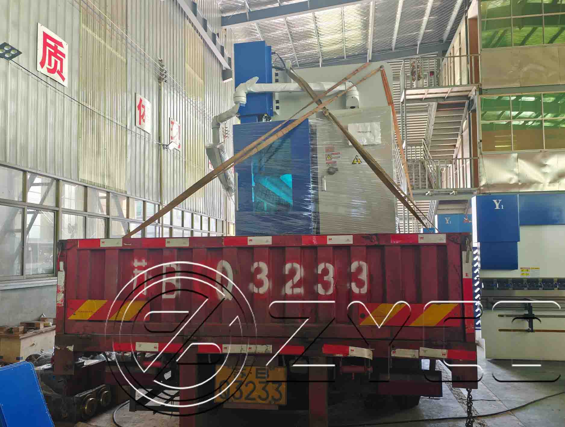 Ordinary hydraulic plate bending machine