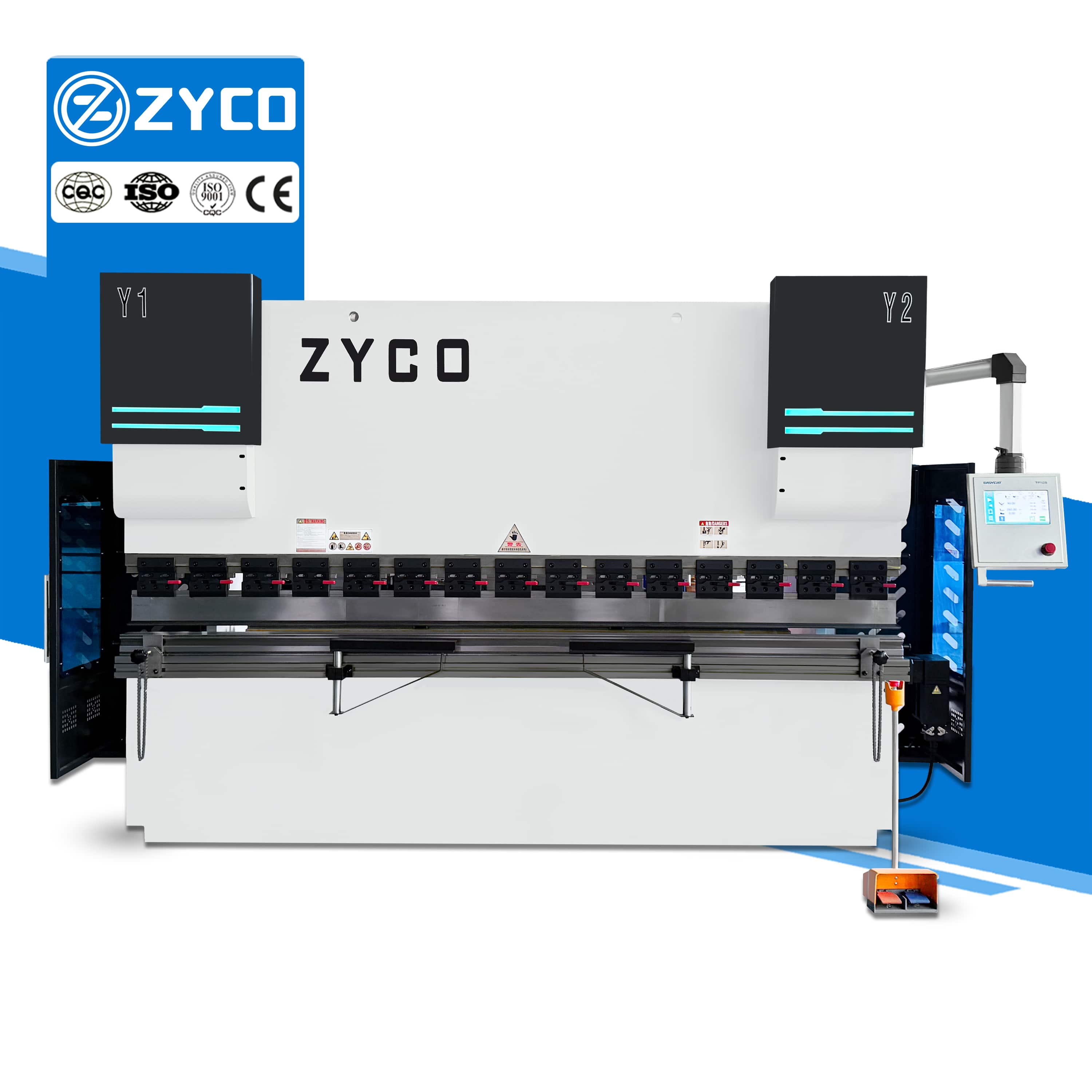 مكبس ثني CNC متعدد الاستخدامات TP10S ذو 4+1 محاور لإنتاج مرن
